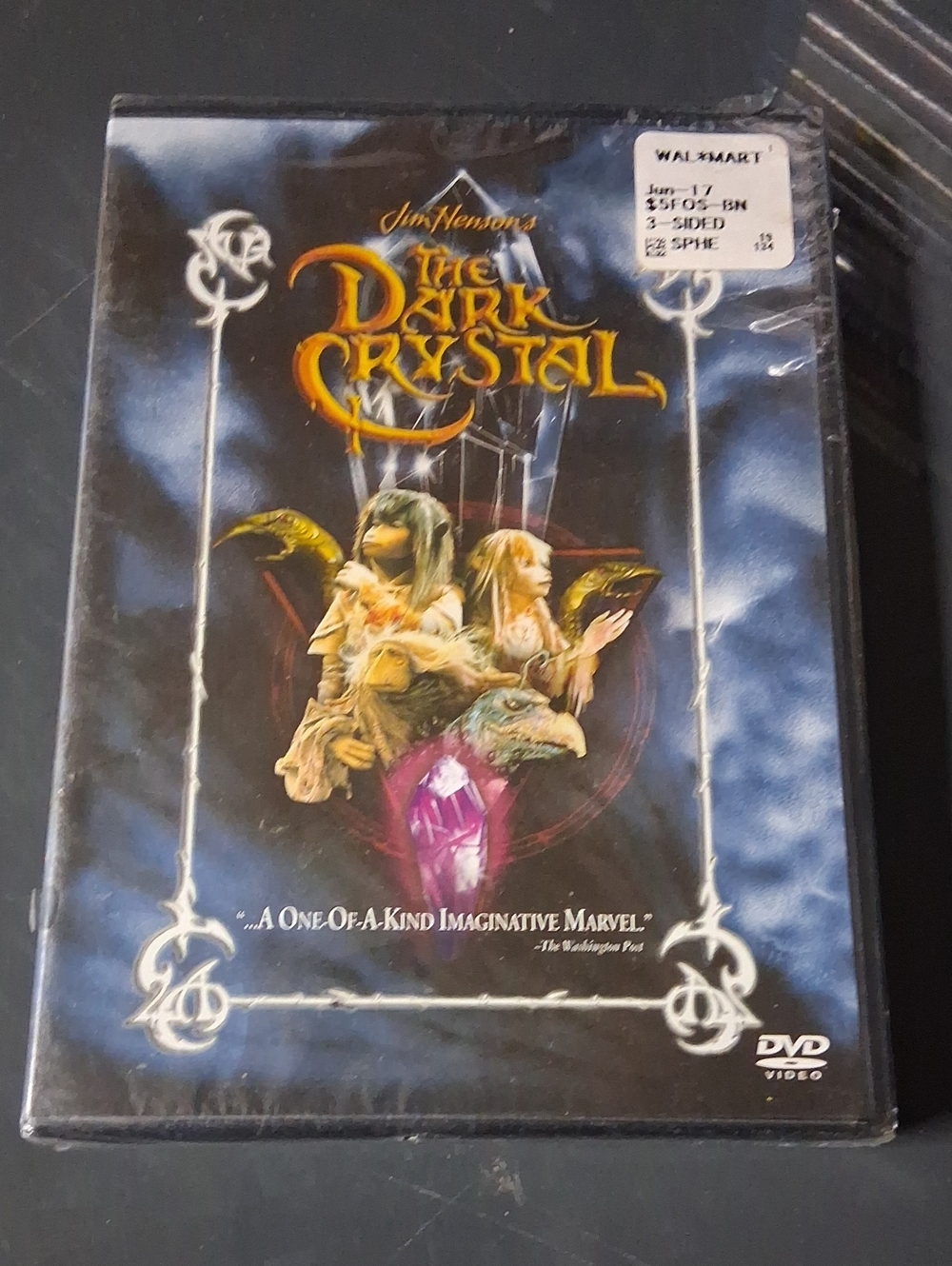 The Dark Crystal DVD - Jim Henson - Blue Cover